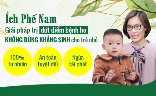 Bài thuốc Ích Phế Nam đã thành công trị khroi bệnh ho của bé Quang Huy