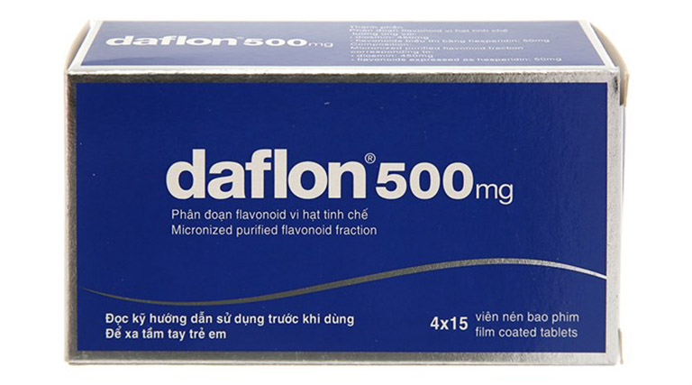 Daflon 500mg – Thuốc Trợ Tĩnh Mạch (Trĩ, Phù Nề) và Giá