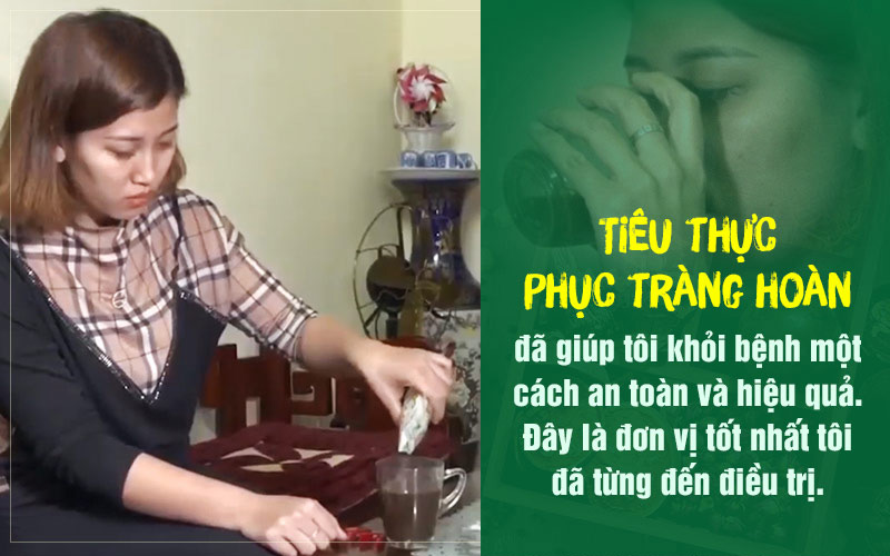 Bệnh nhân Lê Thị Tuyền chữa khỏi viêm đại tràng tại Thuốc dân tộc