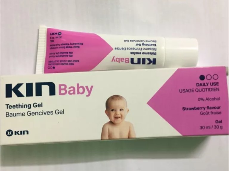 KIN Baby Gel dùng được cho trẻ từ trên 1 tháng tuổi