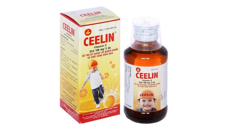 Siro Ceelin không phải là thuốc mà chỉ là sản phẩm bổ sung vitamin C 