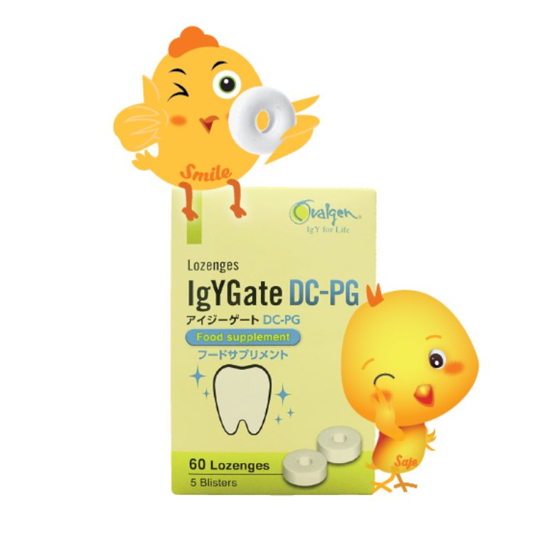 Viên ngậm IgYGate DC PG có thể hỗ trợ điều trị đau sâu răng và các bệnh lý về răng miệng khác
