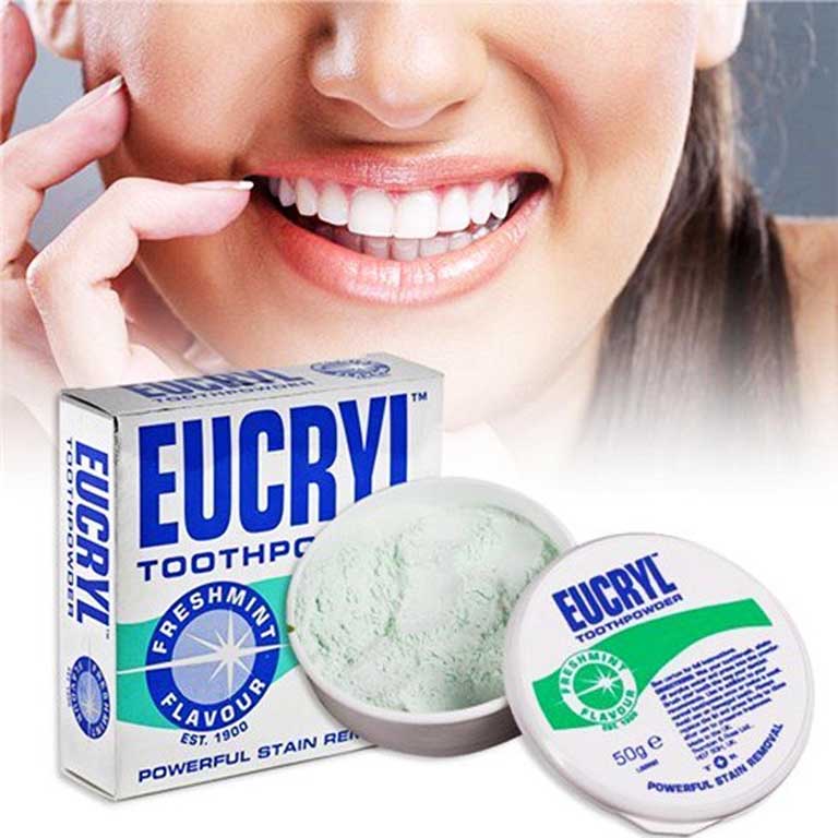 Tẩy trắng răng với Eucryl