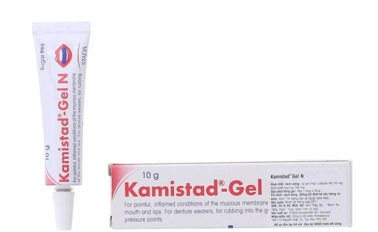 Kamistad Gel N - Thuốc trị nhiệt miệng cho trẻ 
