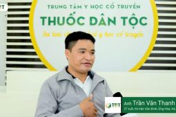 Bệnh nhân Trần Văn Thanh (37 tuổi, Thị trấn Vân Đình, Hà Nội)