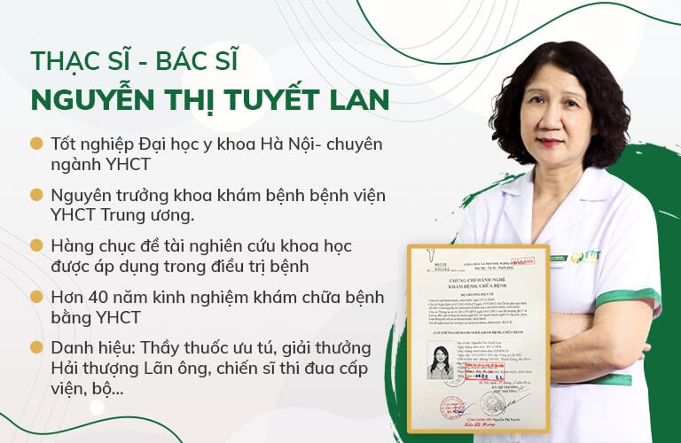 Thông tin về Ths.Bs Nguyễn Thị Tuyết Lan