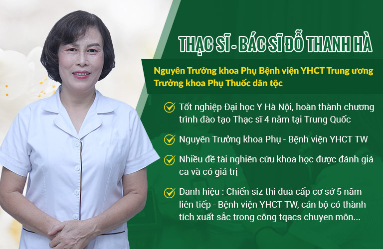 Thông tin về bác sĩ Đỗ Thanh Hà chữa vô sinh hiếm muộn 