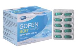 Gofen là thuốc giảm đau hạ sốt, kháng viêm thuộc nhóm kháng viêm không chứa steroid