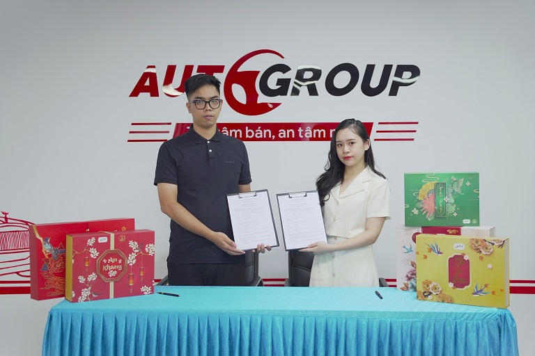Đông trùng hạ thảo Vietfarm ký kết cung ứng quà Tết với Tập đoàn Auto Group