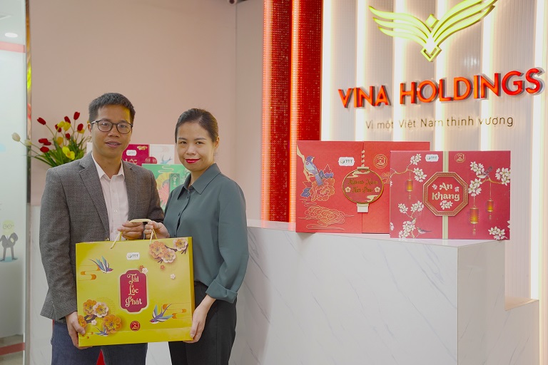 Set quà Tài Lộc Phát được ký kết cung ứng với Tập đoàn Vina Holding