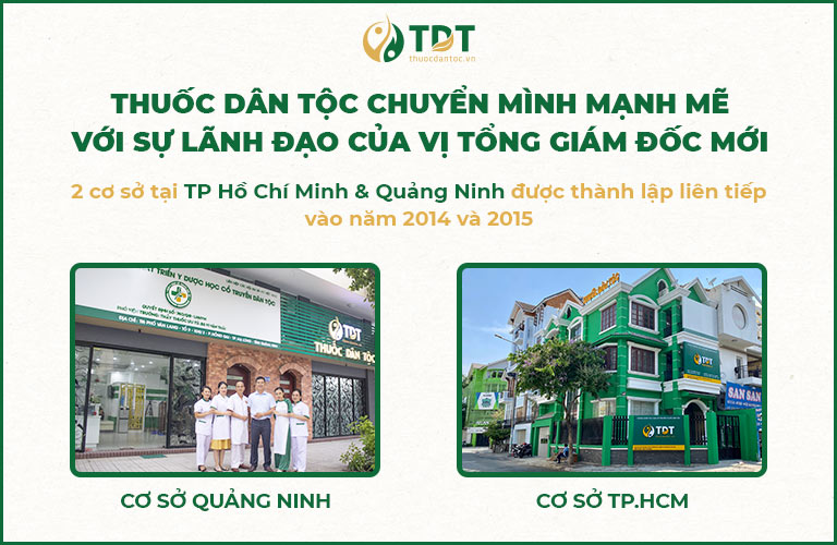 Cơ sở Quảng Ninh và TP Hồ Chí Minh được thành lập