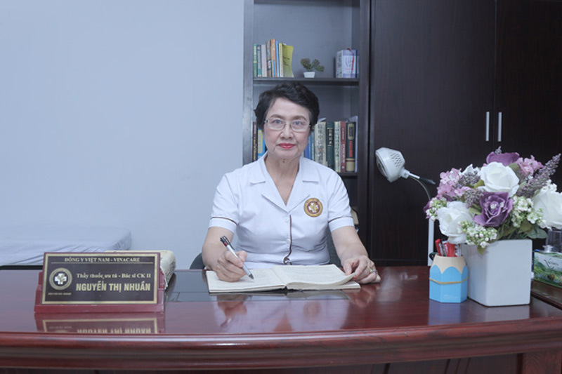 TTUT, Bs.CKII Nguyễn Thị Nhuần - Nguyên Trưởng khoa Khám bệnh Bệnh viện YHCT Trung Ương