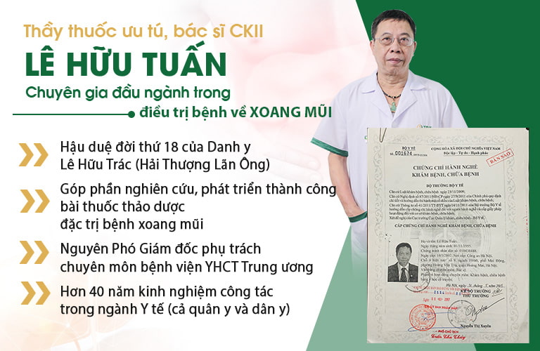 Thông tin về bác sĩ Lê Hữu Tuấn